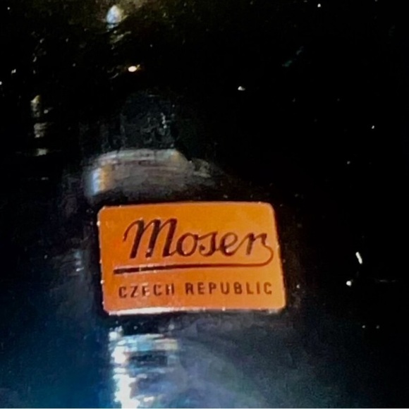 Whisky Set Moser Lead-Free Crystal, 330 ml - Smoke 4 Glasses - Picture 3 of 8